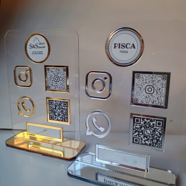 Cartel QR personalizado - modelo Nº2